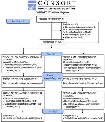 Effects of Transcranial Direct Current Stimulation (tDCS) and Exercises Treadmill on Autonomic Modulation of Hemiparetic Patients Due To Stroke—Clinic Test, Controlled, Randomized, Double-Blind